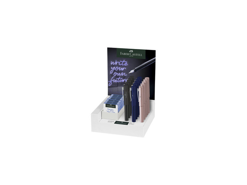 FABER-CASTELL Stylo plume GRIP 2011, dans un présentoir