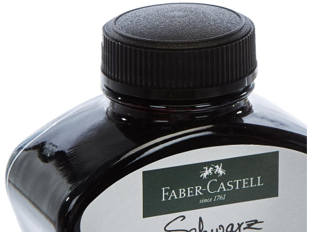 FABER-CASTELL Flacon d'encre, contenu: 62,5 ml, noir