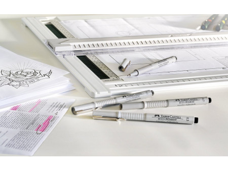 FABER-CASTELL Stylo feutre ECCO PIGMENT 0,8 mm, noir