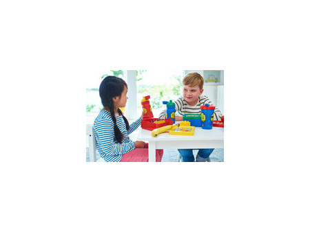 LEGO Gourde + Boîte à goûter LUNCH SET NINJAGO, bleu/noir