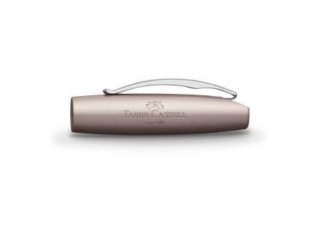 FABER-CASTELL Stylo plume Essentio Aluminium, rosé, EF