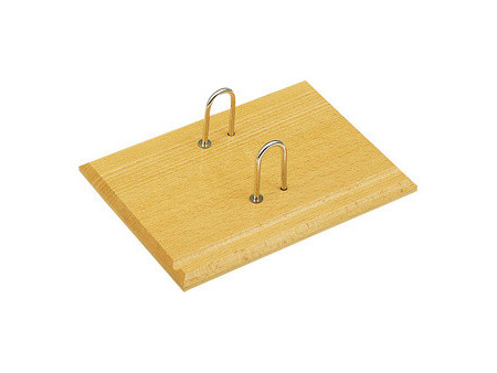 Wonday Socle pour bloc éphéméride, en bois clair