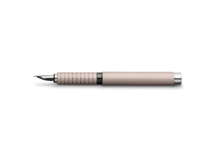 FABER-CASTELL Stylo plume Essentio Aluminium, rosé, EF
