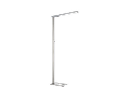 UNiLUX Lampadaire à LED STRATUS, dimmable, argent