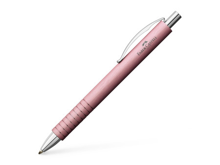 FABER-CASTELL Stylo à bille Essentio Aluminium, rosé