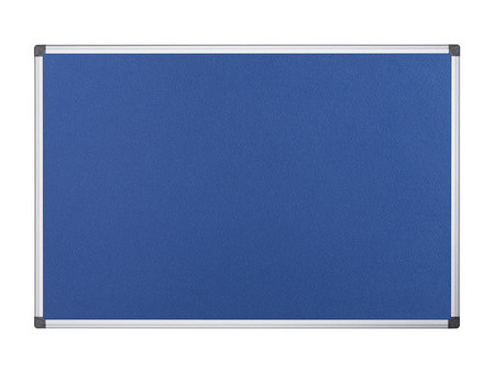 Bi-Office Tableau en feutre 'Maya', 1.800 x 1.200 mm, bleu
