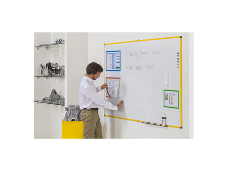 Bi-Office Tableau blanc Industrie Ultrabrite, 2.400x1.200 mm