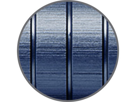 FABER-CASTELL Stylo plume Essentio Aluminium, bleu, F