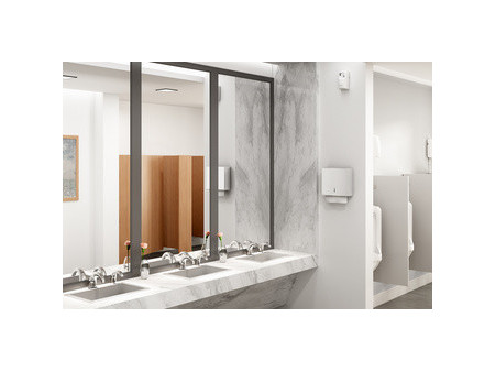 Rubbermaid Diffuseur désodorisant Microburst 3000 LCD, blanc