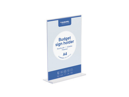 EUROPEL Porte-visuel Budget, A5, droit