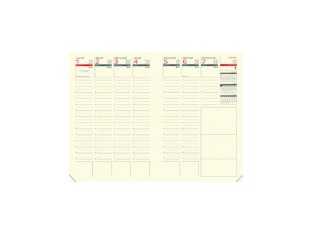 LECAS Agenda semainier 'DECO', 210 x 270 mm, 2027, assorti