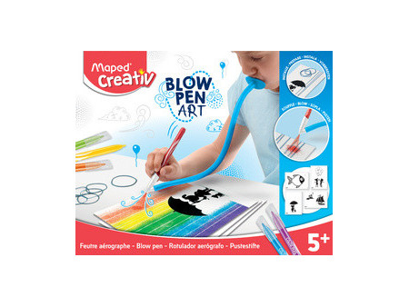 Maped Kit feutre aérographe BLOW PEN 'Fil'Art', 22 pièces