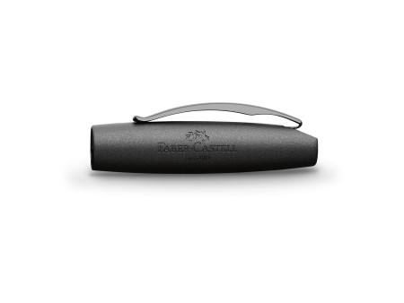 FABER-CASTELL Stylo plume Essentio Aluminium, noir, EF
