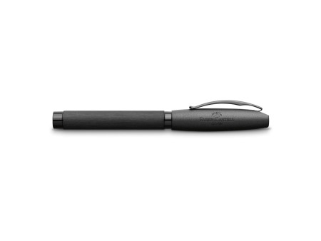 FABER-CASTELL Stylo plume Essentio Aluminium, noir, EF