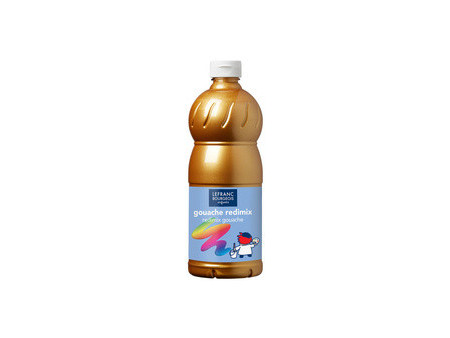 LEFRANC BOURGEOIS Gouache liquide 1.000 ml, jaune primaire