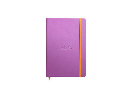 RHODIA Carnet rigide RHODIARAMA, A5, ligné, bleu saphir