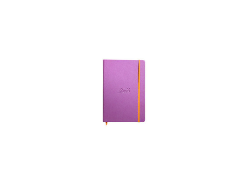 RHODIA Carnet rigide RHODIARAMA, A5, ligné, bleu saphir