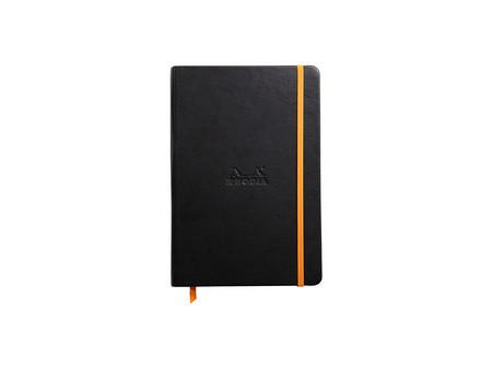 RHODIA Carnet rigide RHODIARAMA, A5, ligné, bleu saphir