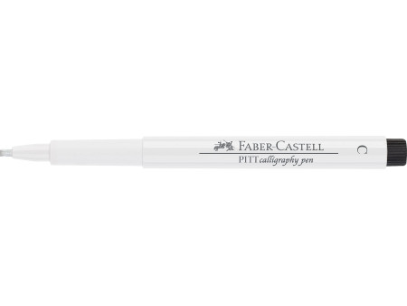 FABER-CASTELL Feutre PITT artist pen, blanc