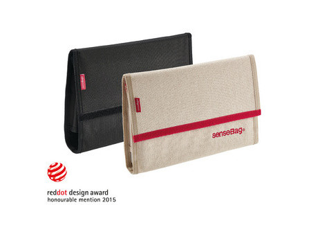 transotype Étui 'senseBag', pour 24 stylos, noir