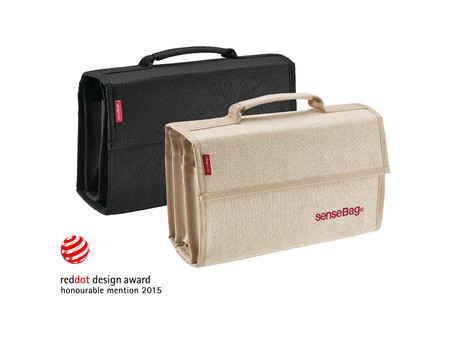 transotype Étui 'senseBag', pour 72 stylos, noir