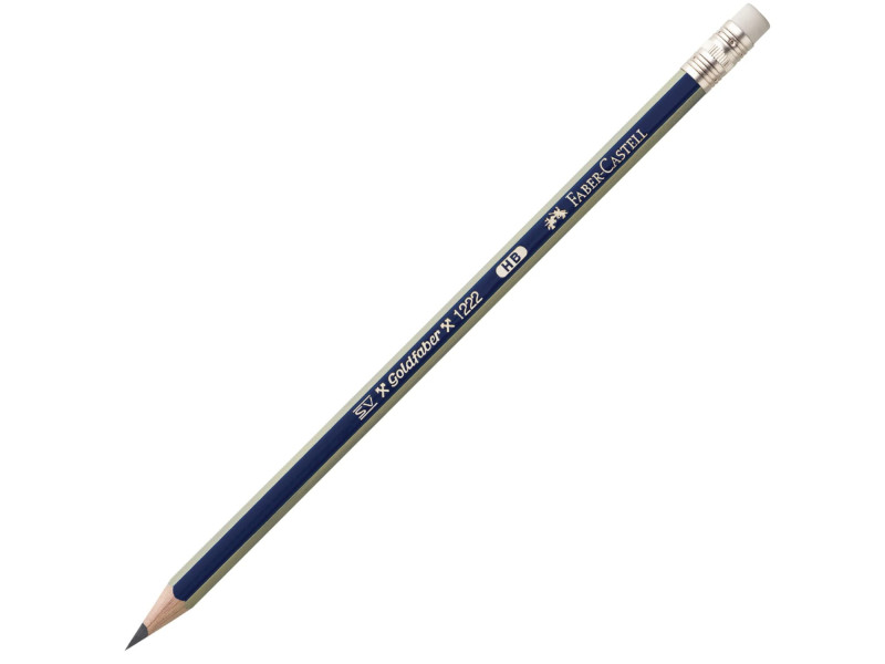 FABER-CASTELL Crayon graphite GOLDFABER, hexagonal, degré de