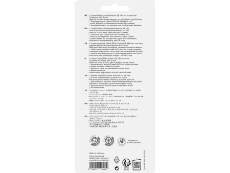 FABER-CASTELL Crayon CASTELL 9000 Jumbo, kit de dessin