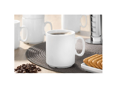Esmeyer Tasse à café 'Diane', set de 6, blanc