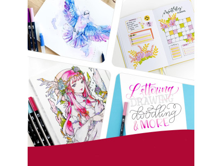 TOMBOW Feutre double pointe 'ABT DUAL BRUSH PEN'