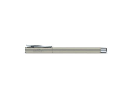 FABER-CASTELL Stylo plume NEO Slim acier inox, mat, EF