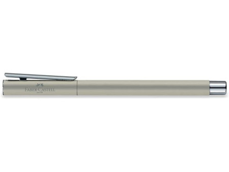 FABER-CASTELL Stylo plume NEO Slim acier inox, mat, B