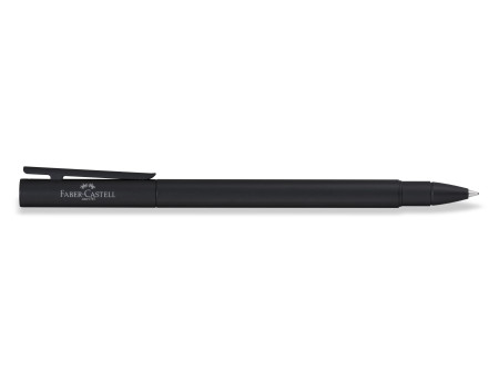 FABER-CASTELL Stylo roller NEO Slim métal, noir