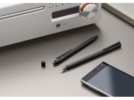 FABER-CASTELL Stylo à bille NEO Slim, métal, noir