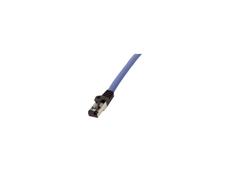 LogiLink Câble patch premium, Cat. 8.1, S/FTP, 3,0 m, bleu