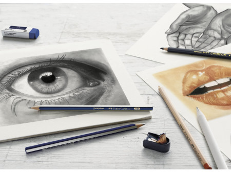 FABER-CASTELL Set d'esquisse Classique, 6 pièces