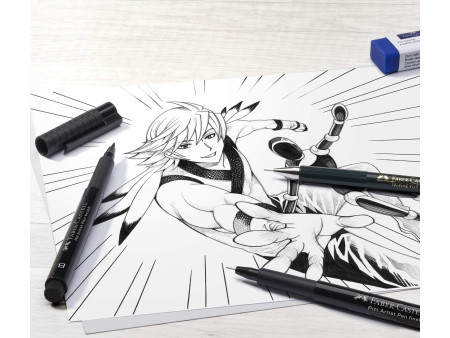 FABER-CASTELL Feutre à l'encre de Chine PITT artist pen