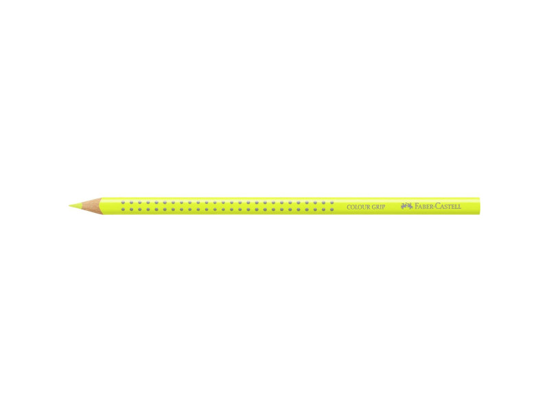 FABER-CASTELL Crayon couleur triangulaire Color GRIP, jaune
