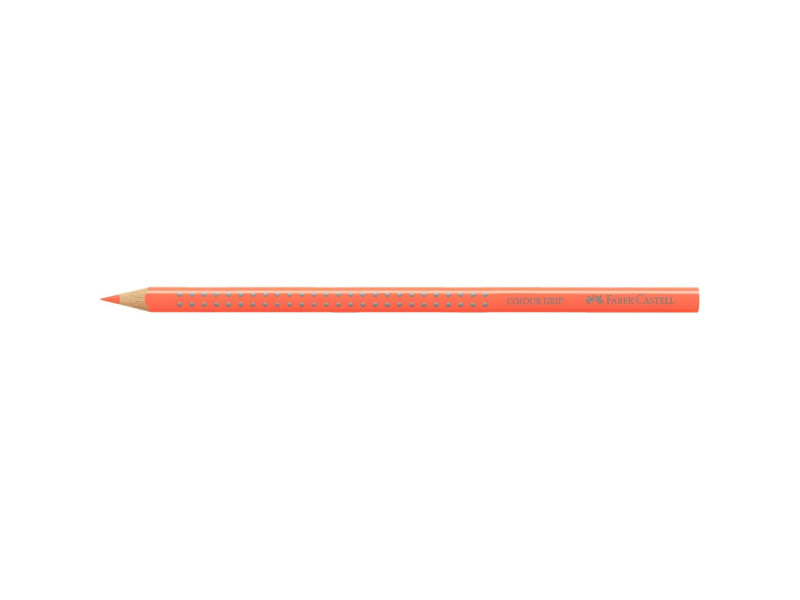 FABER-CASTELL Crayon couleur triangulaire Color GRIP, orange