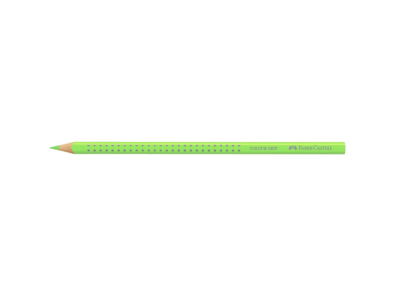 FABER-CASTELL Crayon couleur triangulaire Color GRIP, vert