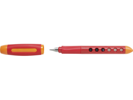 FABER-CASTELL Stylo plume éducatif Scribolino, rouge
