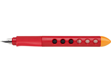 FABER-CASTELL Stylo plume éducatif Scribolino, rouge