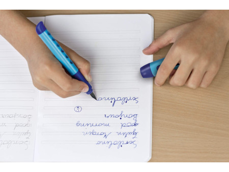 FABER-CASTELL Stylo plume éducatif Scribolino, rouge