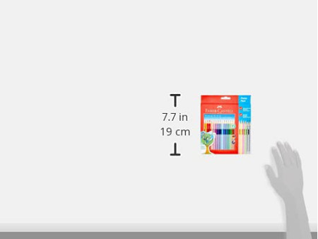 FABER-CASTELL Crayon couleur triangle ColourGRIP, étui promo