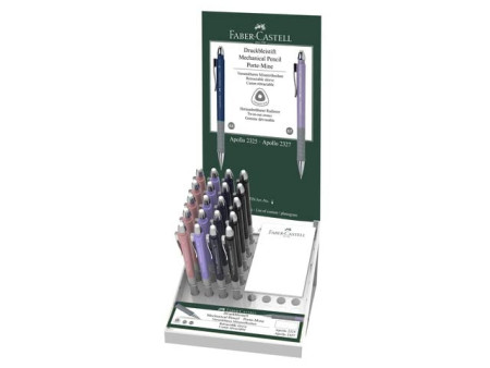 FABER-CASTELL Porte-mines APOLLO 2325, dans un présentoir