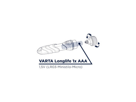 VARTA Lampe de poche LED 'Day Light' Key Chain Light