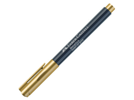 FABER-CASTELL Marqueur Metallics, or