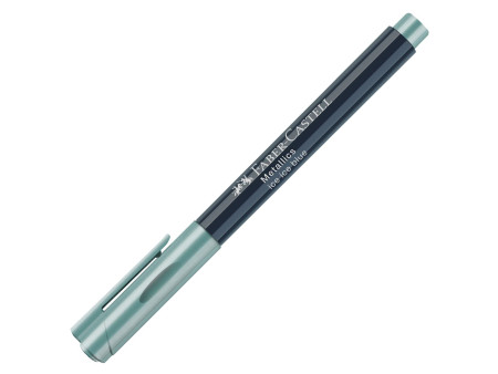 FABER-CASTELL Marqueur Metallics, bleu