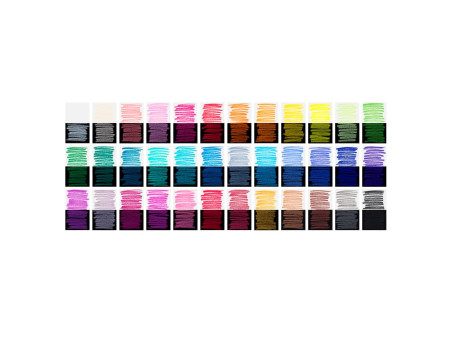 FABER-CASTELL Crayon de couleur Black Edition, étui de 36