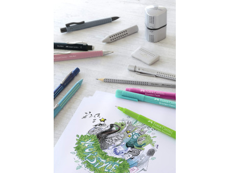 FABER-CASTELL Porte-mines POLY MATIC, noir