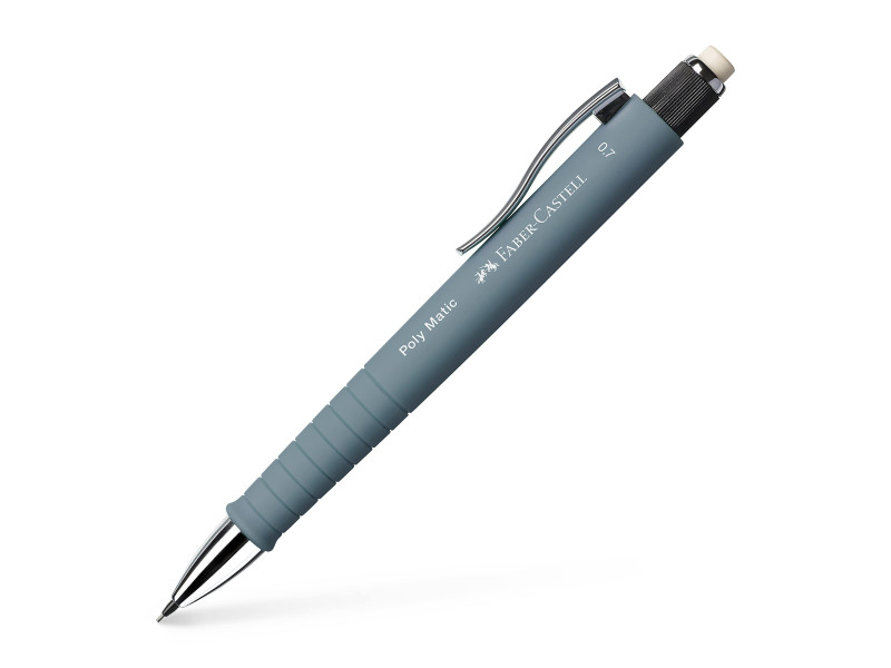 FABER-CASTELL Porte-mines POLY MATIC, gris